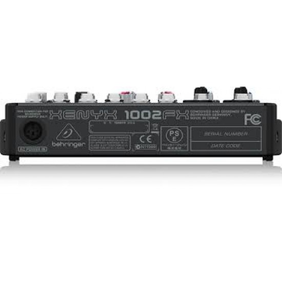 מיקסר 10 ערוצים Behringer Xenyx 1002FX
