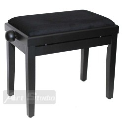 כיסא לפסנתר, שחור מט