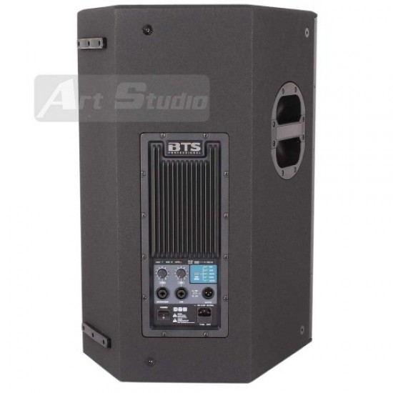 רמקול עץ מוגבר 12" 1200W