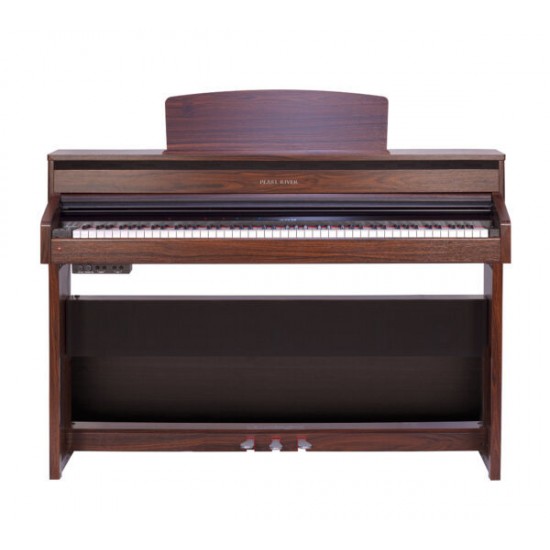 פסנתר חשמלי מרהיב F-53 מסדרת MUSICIAN עם קלידים מעץ בצבע רוזווד מבית Pearl River