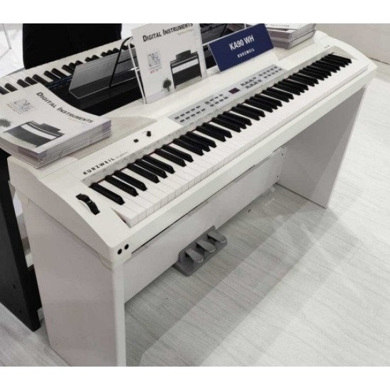 סטנד עץ לפסנתר KURZWEIL KA90WH
