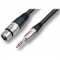 כבל XLR f - PL m סטריאו 3מ.