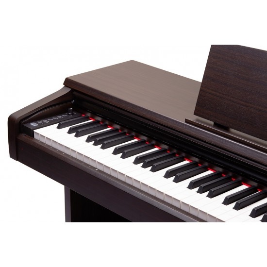 פסנתר חשמלי קלאסי V-03 מסדרת EDUCATION בצבע רוזווד מבית Pearl River