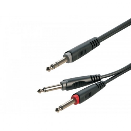 כבל PL 6.3 - PL6.3X2 אורך 5מ.