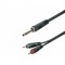 כבל PL 6.3 - RCAX2 אורך 5מ.