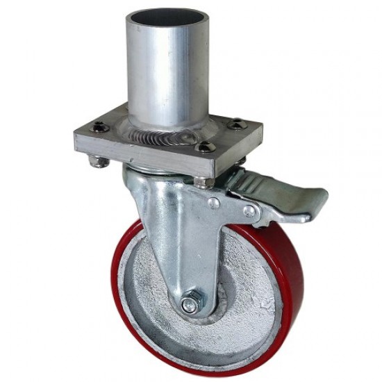 רגל עם גלגל לבמה S2