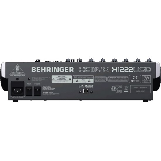 מיקסר 16 ערוצים Behringer Xenyx X1222USB