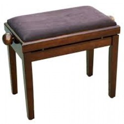 כיסא לפסנתר, חום כהה